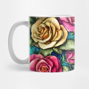 Dreamlike Roses Mug